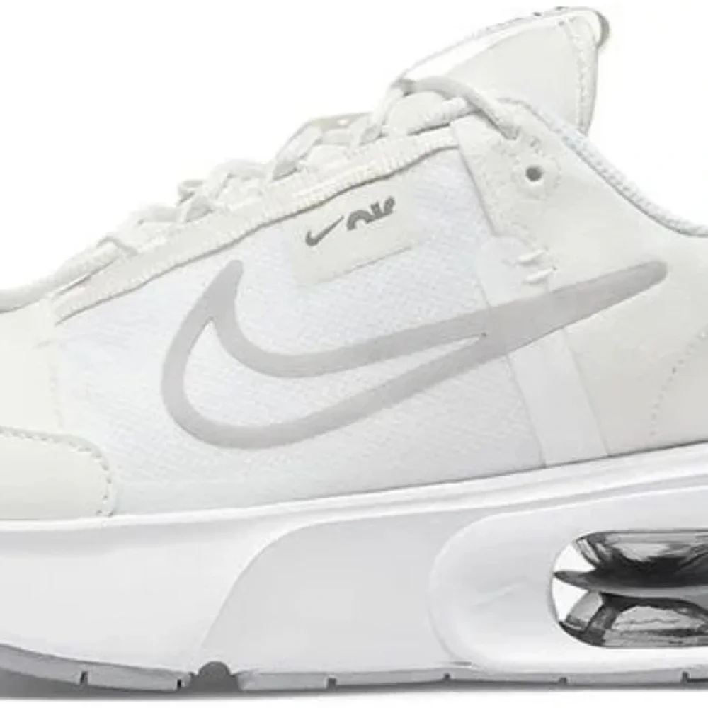Womens Nike Air Max White Sneakers with Gray Accents in Size 10 [LIKE NEW] - Picture 7 of 10